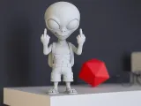 Figura de Alien Divertido | Estatua de Alien Travieso-6