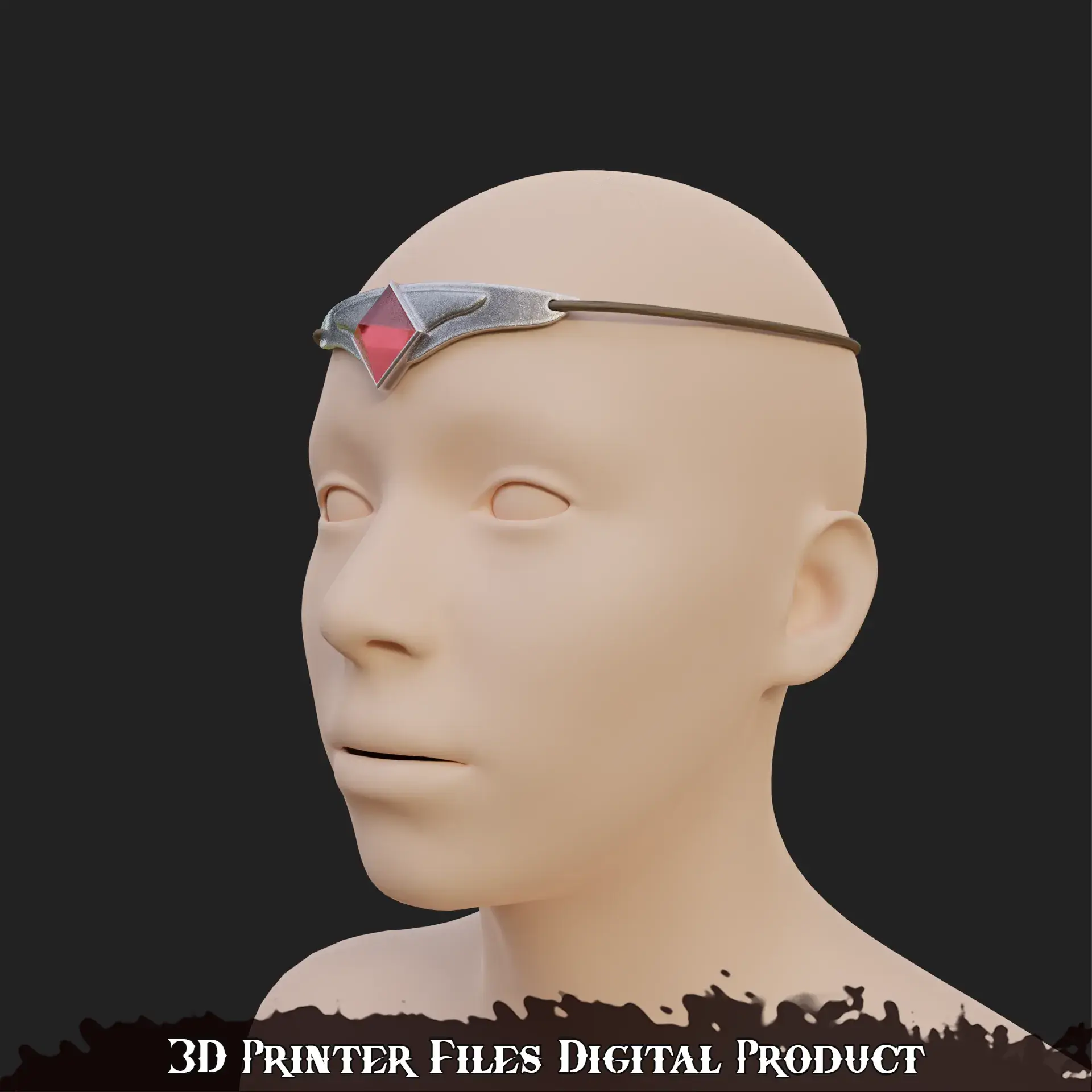 Fantasy Cosplay Circlet of Psionic Revenge  Baldurs Gate 3