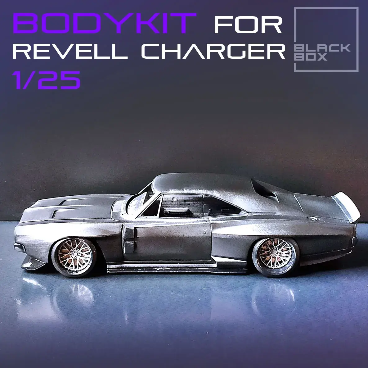 Bodykit FOR CHARGER 68 Revell 1-25th Modelkit