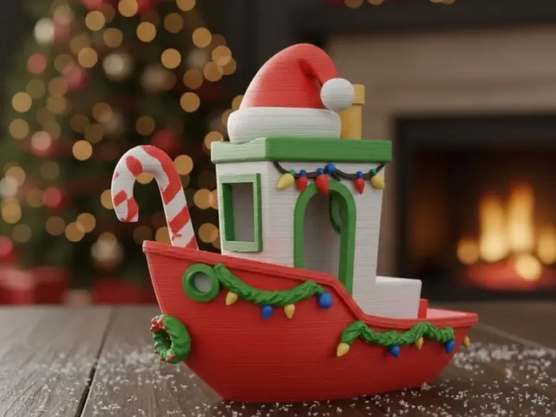 Benchy Navideño – Christmas Edition