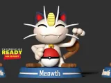 Şanslı Meowth - Pokemon fanart-5