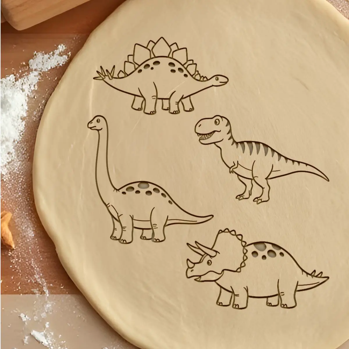 Dinosaur Set Cookie Cutter, Biscuit Cutter