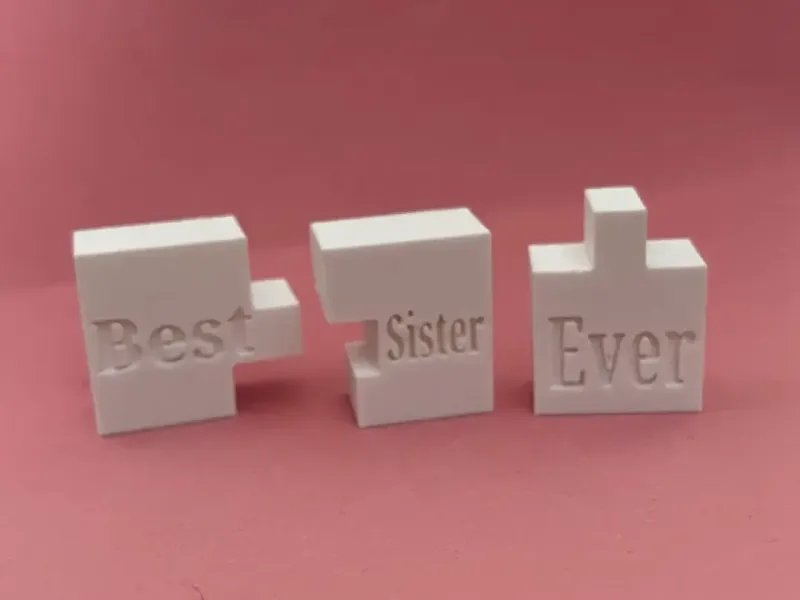 Best Sister Ever Puzzle Pieces