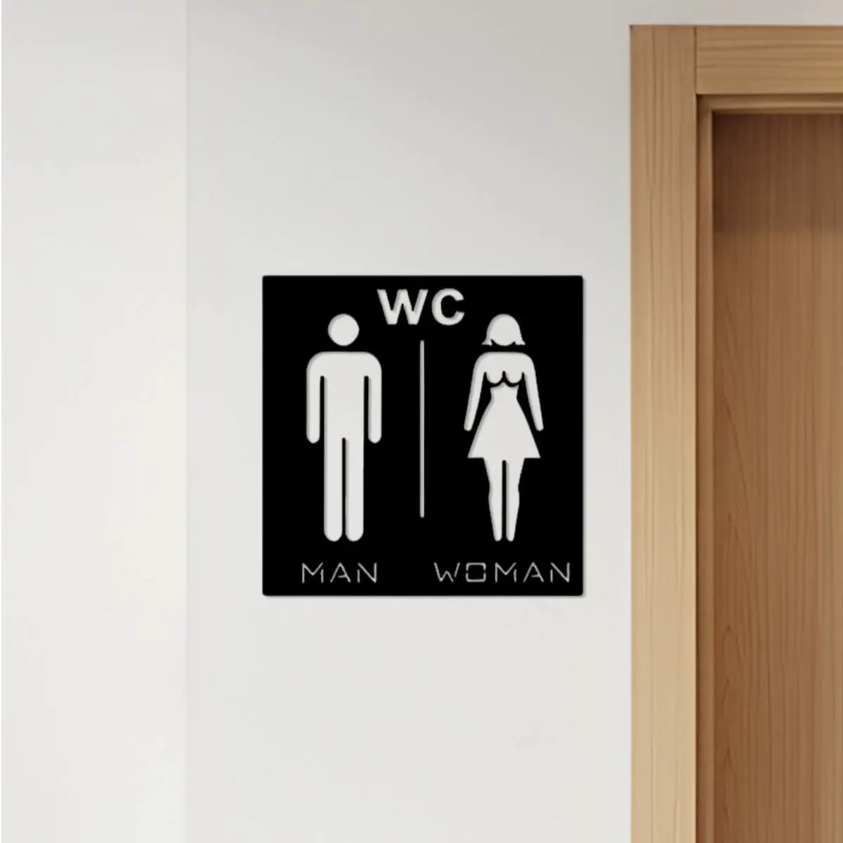 Other STL Download - WC, Toilet Sign, Restroomby OALPO