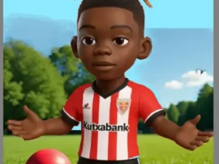 NICO WILLIAMS FOOTBALLER 3D