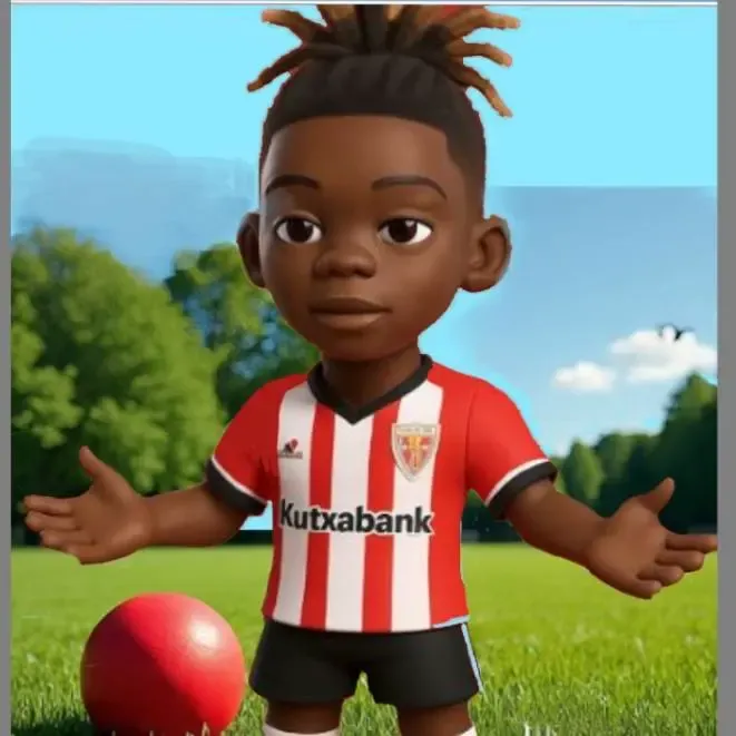 NICO WILLIAMS FOOTBALLER 3D