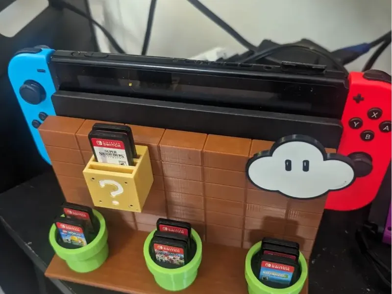 Mario Nintendo Switch Dock - NS1, NS2, OLED
