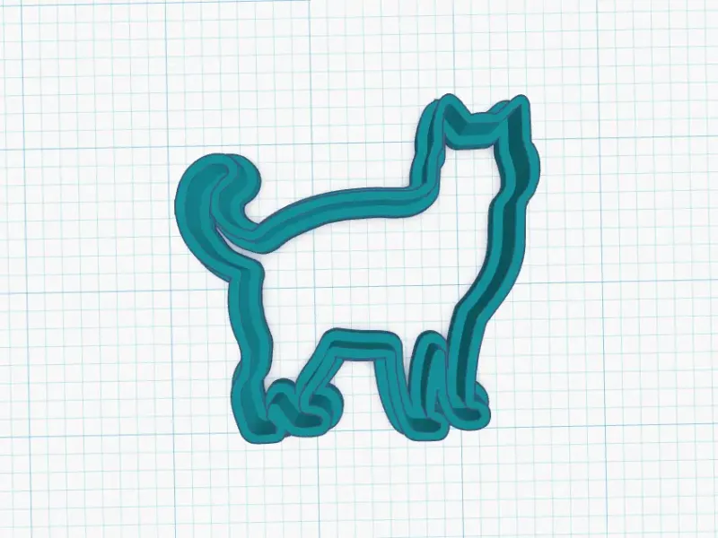Cute Cat Cookie Cutter