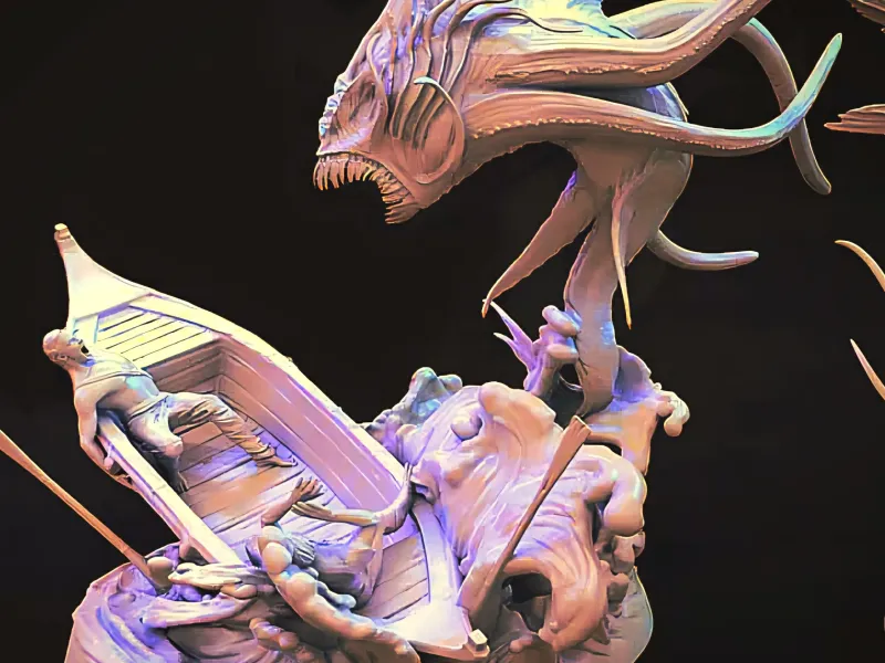 Aboleth's. Amphibious sea monster