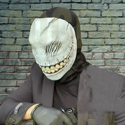 MASCARA SONRISA SINIESTRA SIN OJOS COSPLAY HALLOWEEN