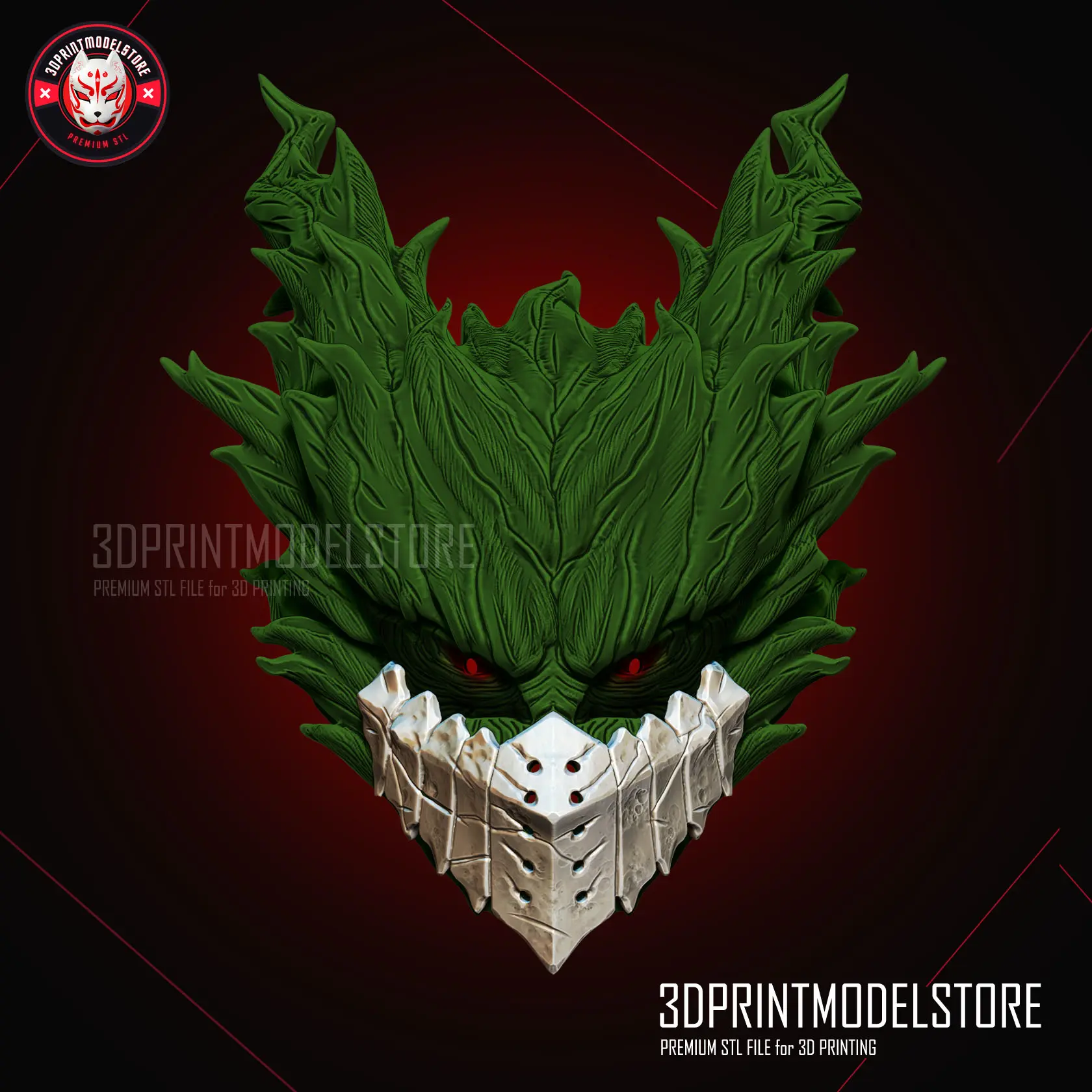 Máscara Deku Dark Mode - My Hero Academia Dark Deku Cosplay