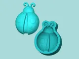 Ladybug Mold - Silicon Maker Template-0