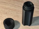 Tube container with cap-0