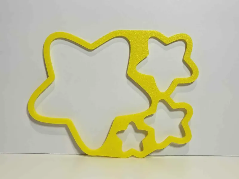 Simple star stencil