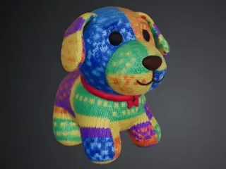 Stuffed dog