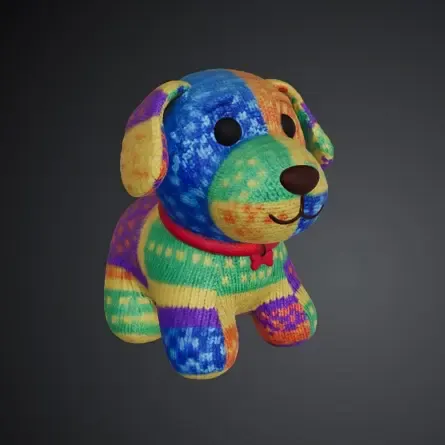 Stuffed dog
