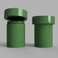 Super Mario Warp Pipe Container