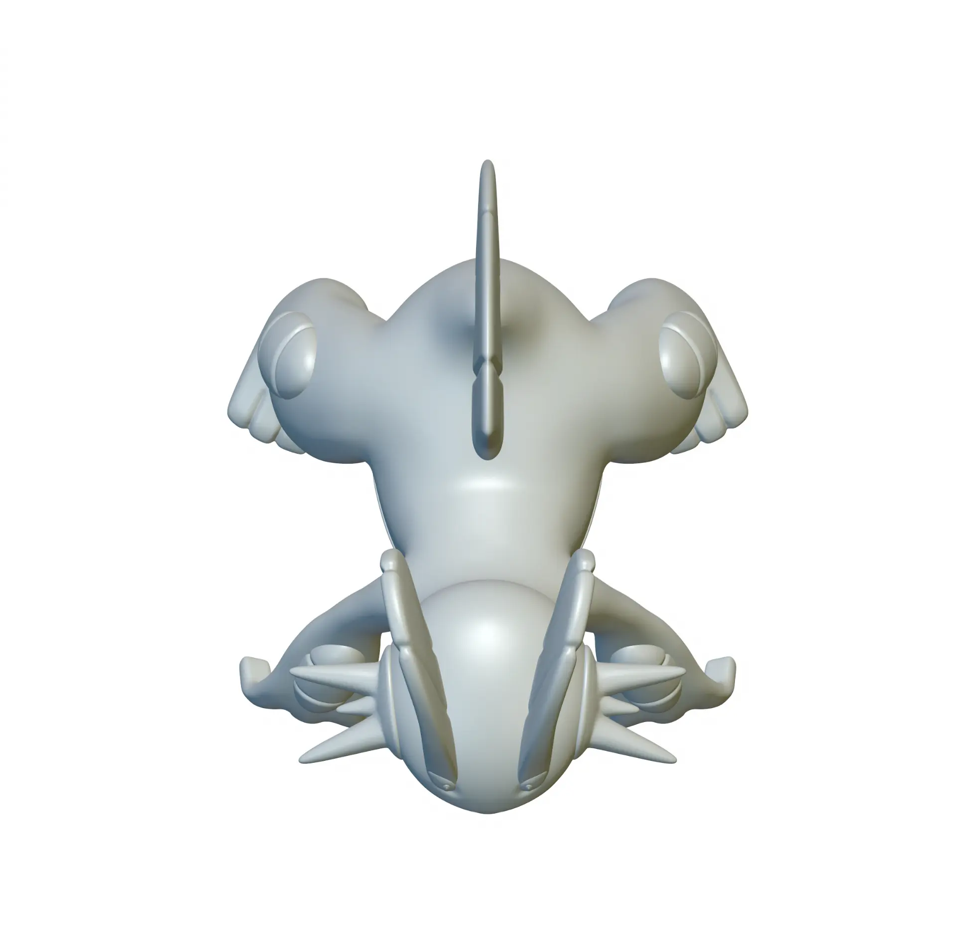 Pokemon Swampert #260 - Ready for 3D Printing!