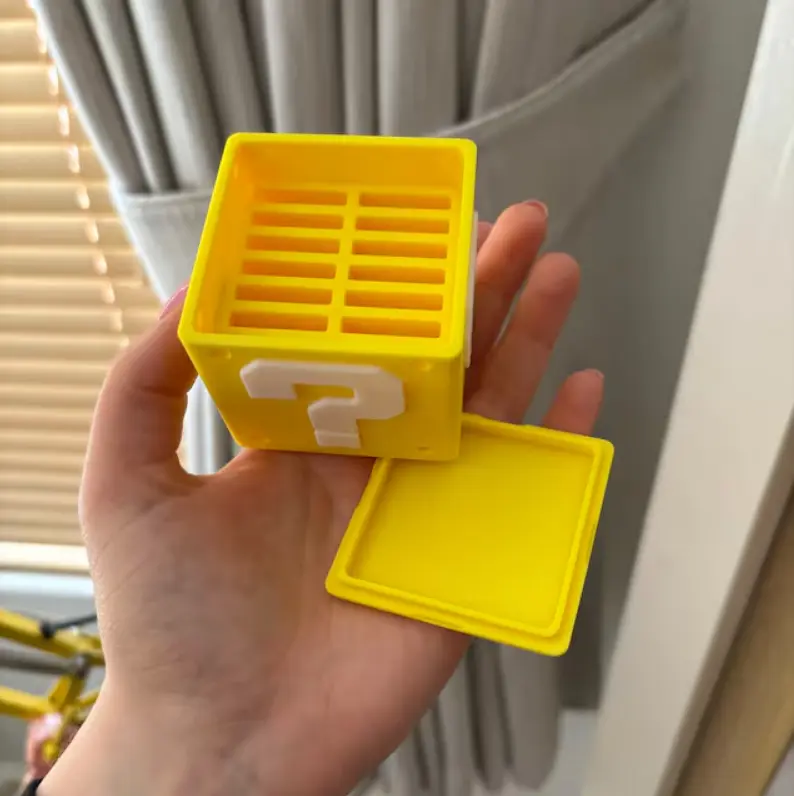 Nintendo Switch Games Holder Question mario box yellow