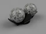 Baoding Ball Desk Stand - Large-1