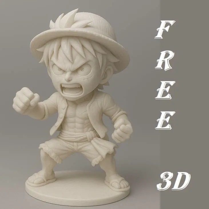 miniature luffy model
