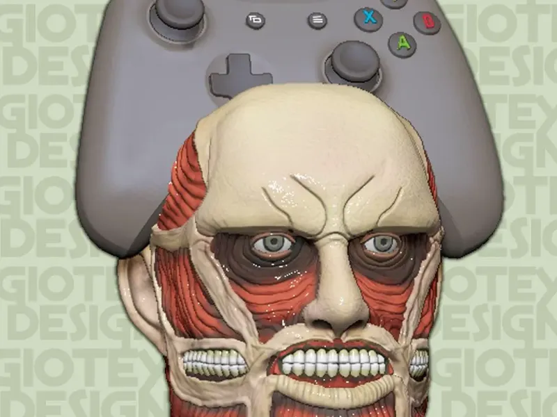 Xbox Controller Stand AOT Colossus Titan