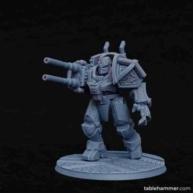 Clockwork Ancient - Space Dwarf golem mech