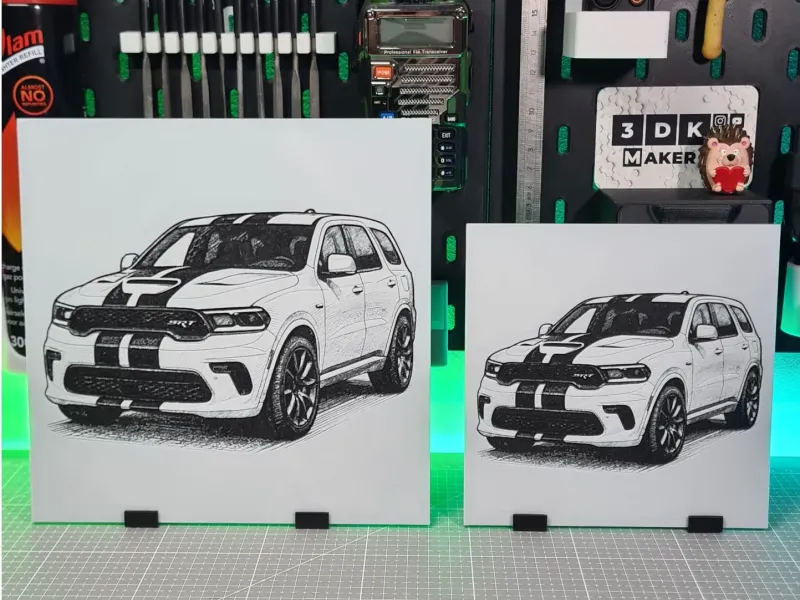 Dodge Durango SRT – Hueforge – 3 Colors