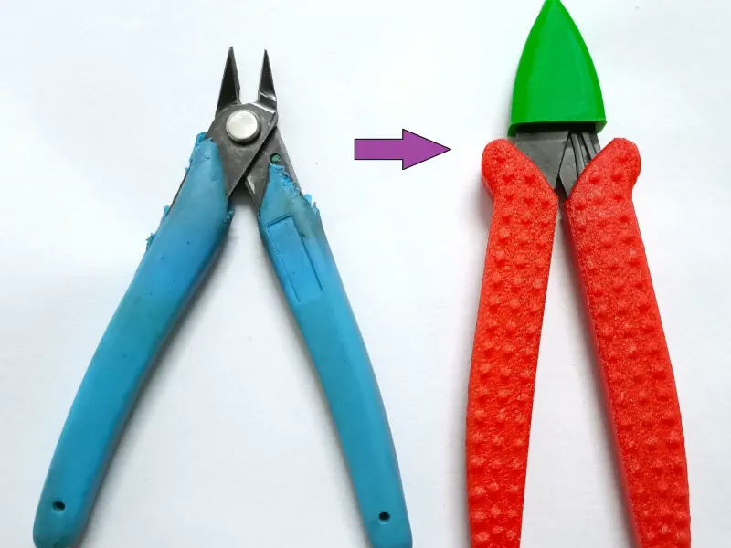 Filament Cutter Grip & Safety Cap – Comfort Meets Protection