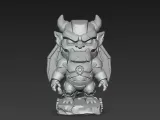 Techno-Gargoyle Statue-1