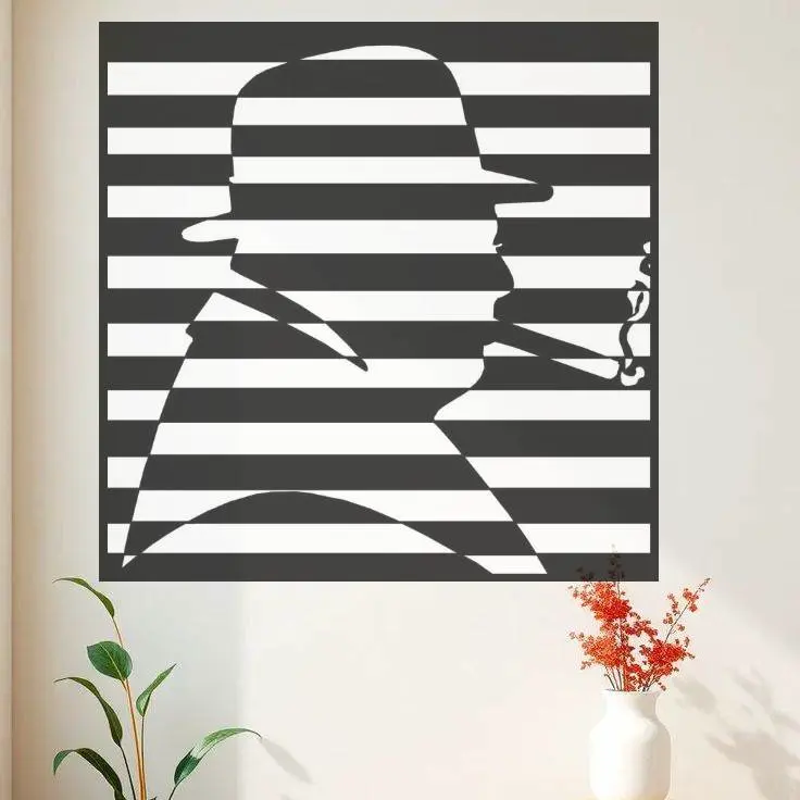 sherlock homes wall art