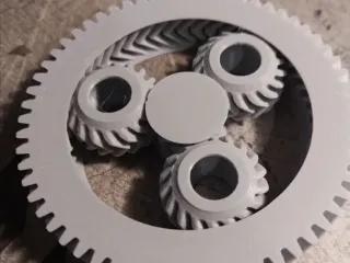 Double planetary gear
