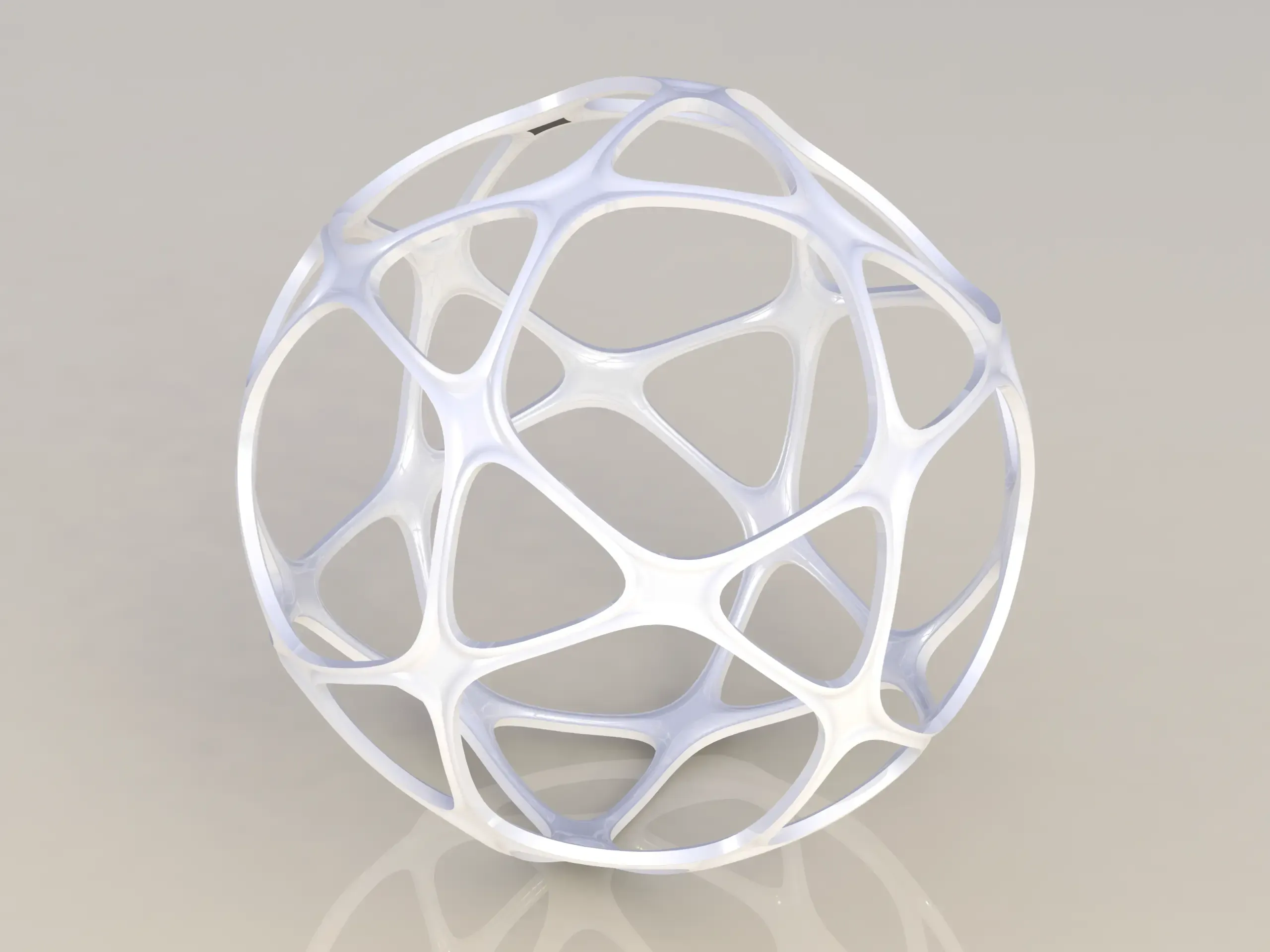 Wireframe Shape Geometric Sports Ball
