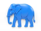 Wall Elephant - Relief-4