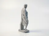 Menippus Philosopher Statue Classical Sculpture 3D Printable-2