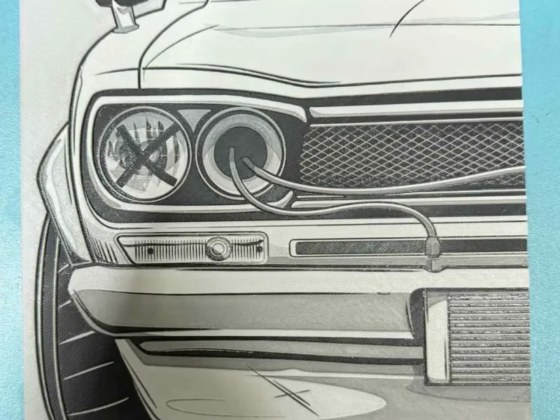 JDM Series # 3 Hueforge art