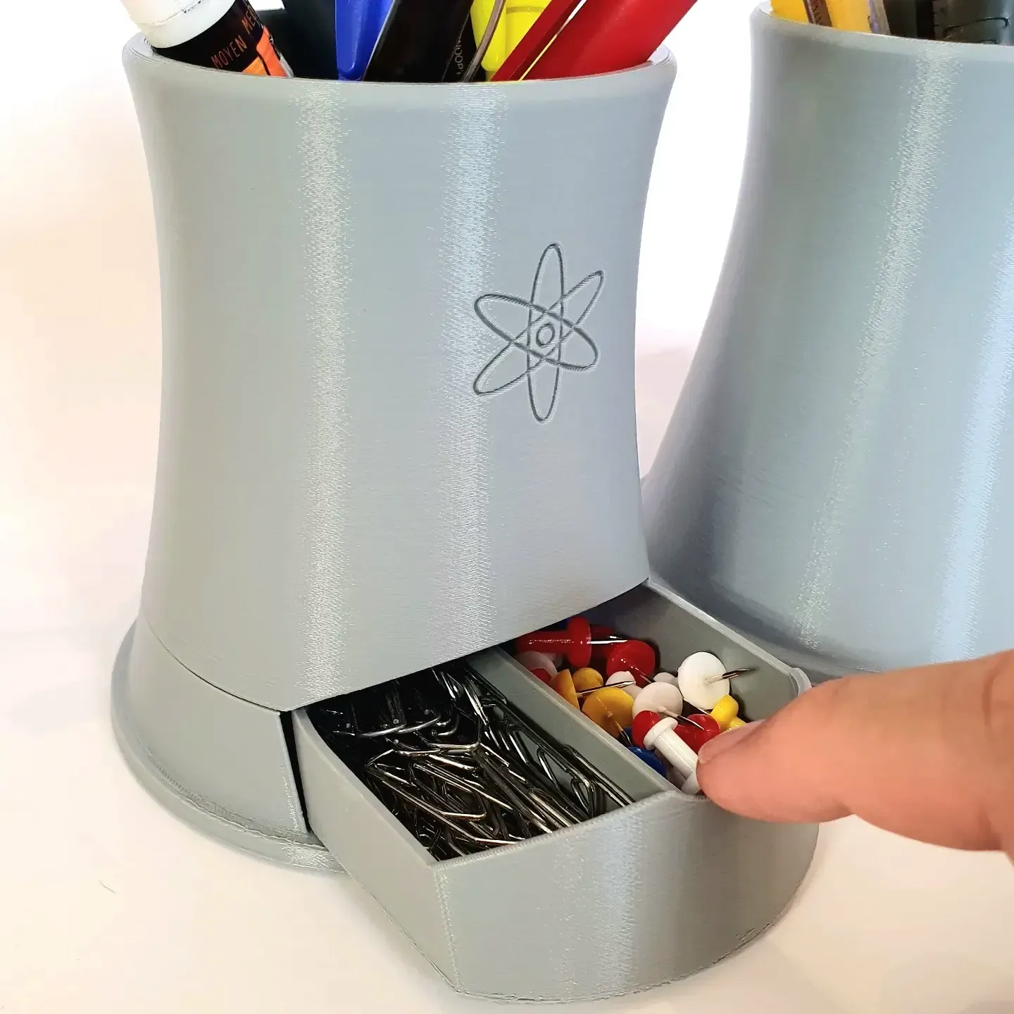 Simpsons Nuclear Plant vase, pencil and toothbrush holder