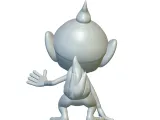 Pokemon Chimchar #390 - Ready for 3D Printing!-2