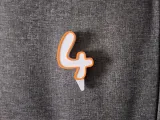 Numéro 4 pour gâteau 🎂 -1