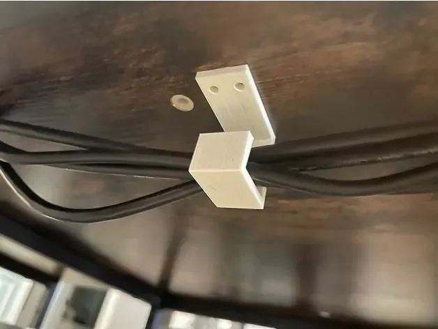 Under the Desk Cable Holder