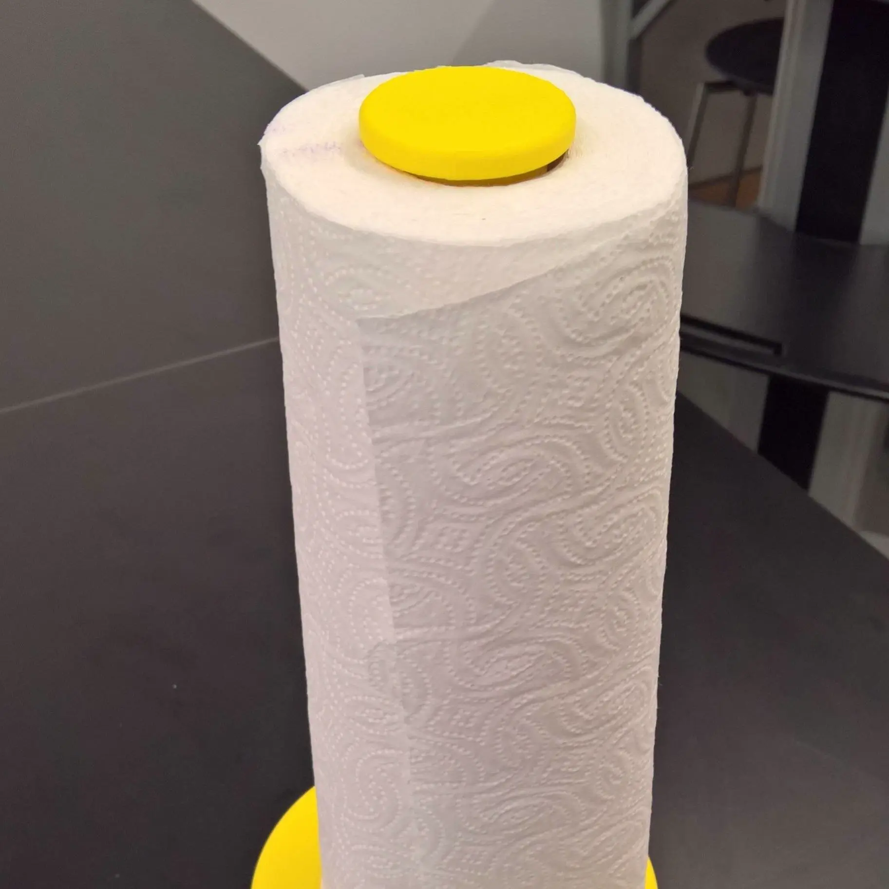 Locking Paper Towel Holder - modified