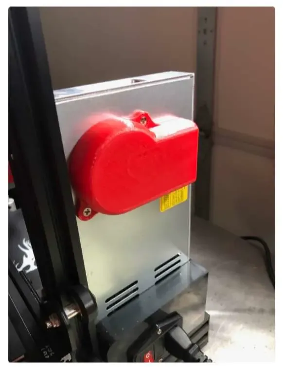 Ender 3 Pro Meanwell Baffler Power Supply