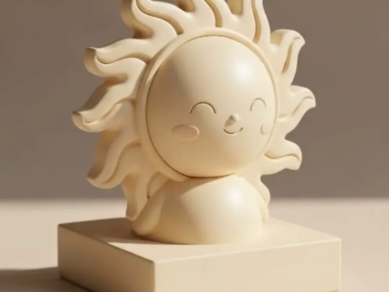 sun decoration for childrens room