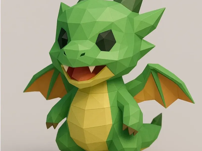 Poly Dragon