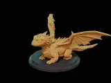 Cute Dragon - Low Poly-1