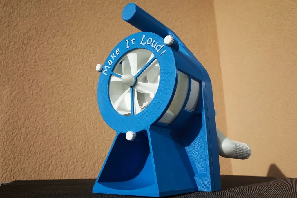 Air Raid Siren - Hand Crank Version