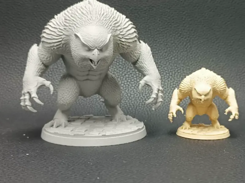 D&D Owlbear DnD Monster Miniature - RPG TTRPG