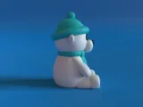 KNITTED POLAR BEAR-4