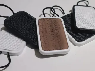 NFC Keychain with Customizable Inlay