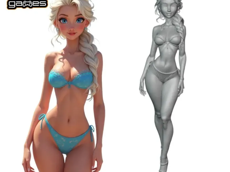 Elsa Bikini Frozen
